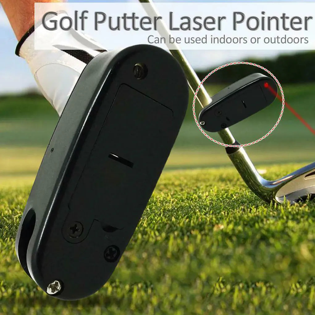 Portable Golf Putter Laser Pointer Training Aid Tool